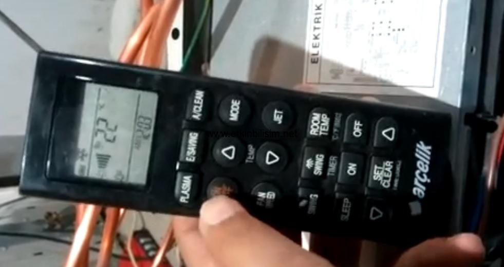 arcelik inverter klima kumanda kullanimi etkin bilisim
