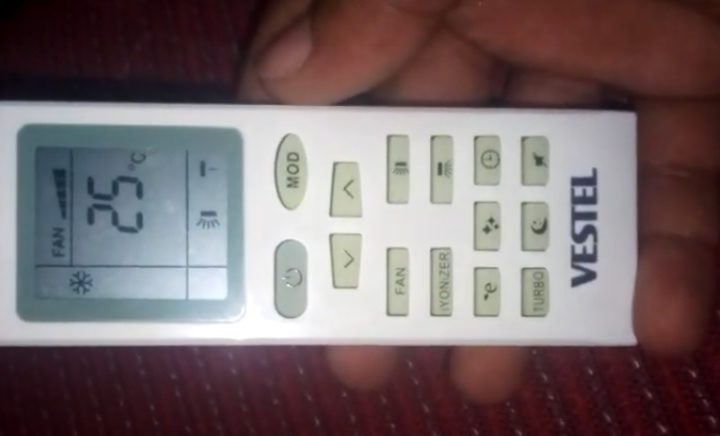 arcelik inverter klima kumandasi kullanimi